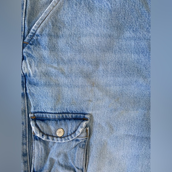 BDG Light Blue Y2K Cargo Jeans - Picture 4 of 9